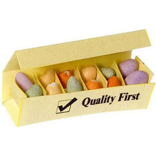 Dollhouse Miniature Carton of Colored Easter Eggs by Farrow Industries